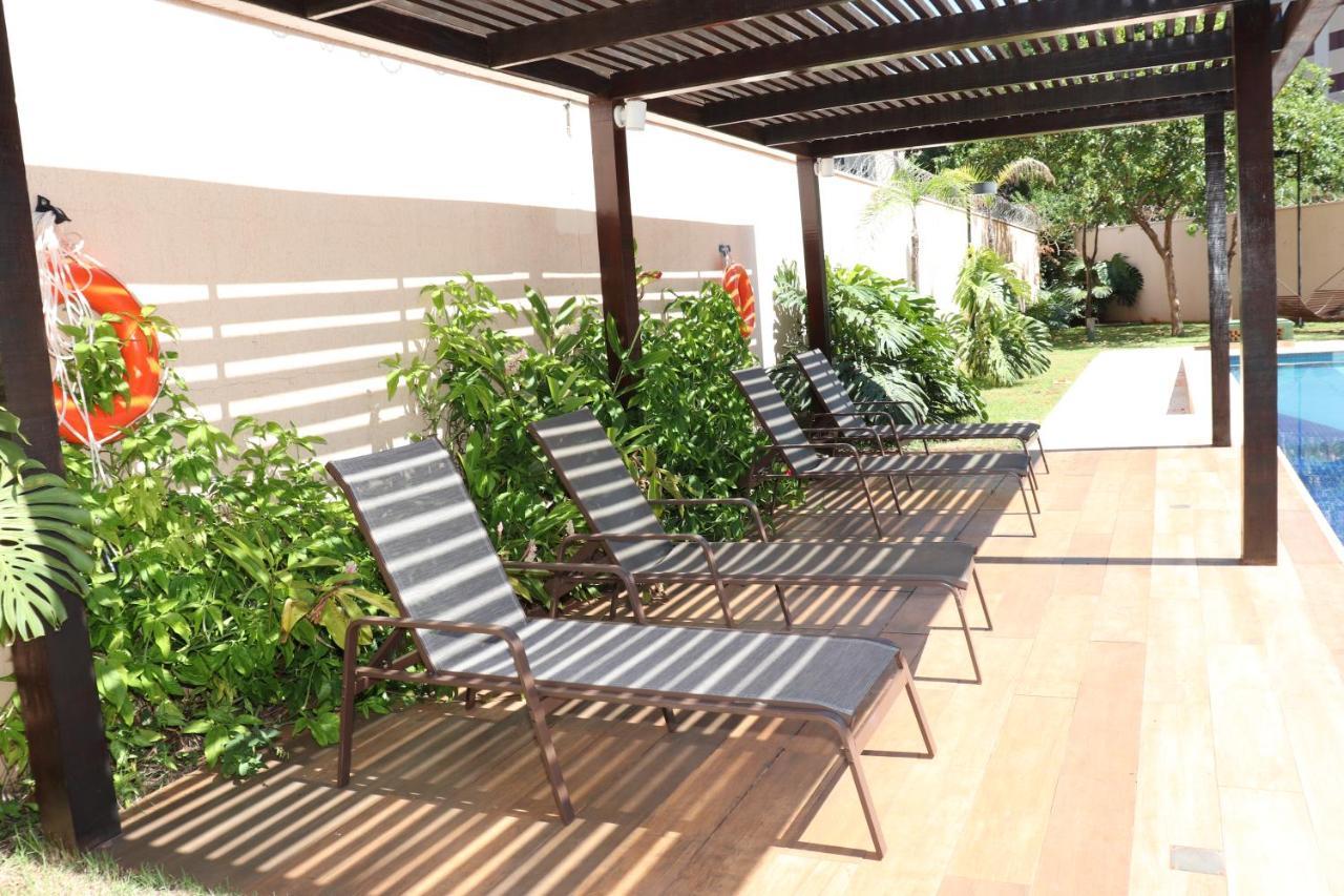 Flat Com Wifi, Piscina, Split E Estacionamento Apartment Ribeirao Preto Ngoại thất bức ảnh